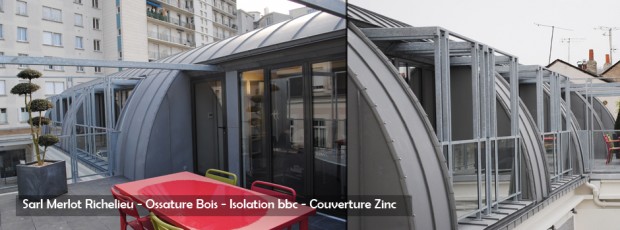 Couverture Zinc - Sarl Merlot - Richelieu