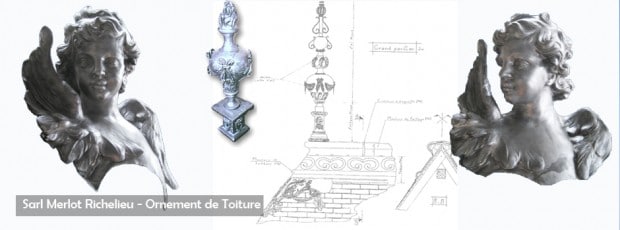 Ornement de Toiture - Sarl Merlot Richelieu
