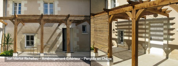 Aménagement Extérieur Bois – Pergola – Sarl Merlot – Richelieu Aménagement Extérieur Bois - Pergola - Sarl Merlot - Richelieu