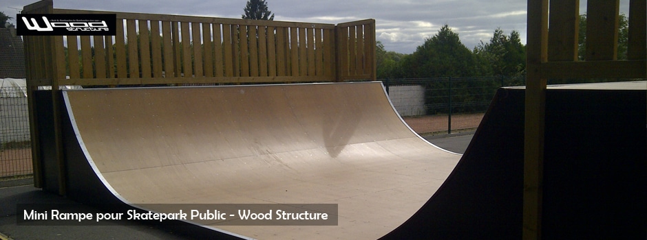 Mini rampe de Skate - Wood Structure - Artannes-sur-Indre (37)
