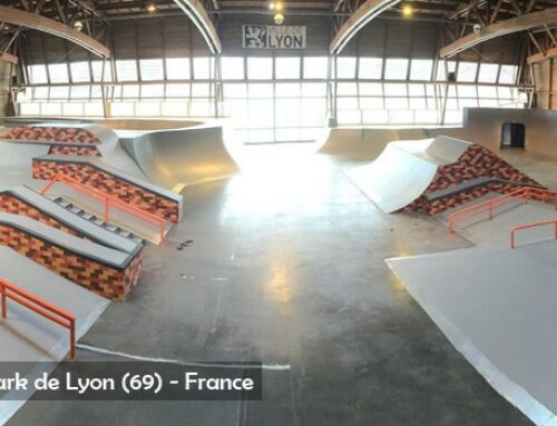 Fabrication et installation du Skatepark de Lyon Gerland (69)