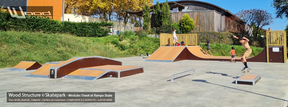 Catalogue Module et Rampe Skate - Wood Structure Skatepark