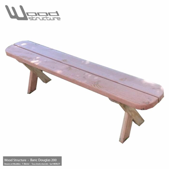 Banc de Table Douglas 200 – Image 2