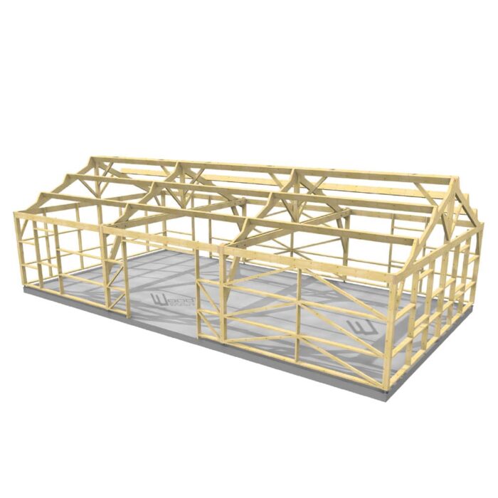 Bâtiment Bois 8 x 15 m – Image 5