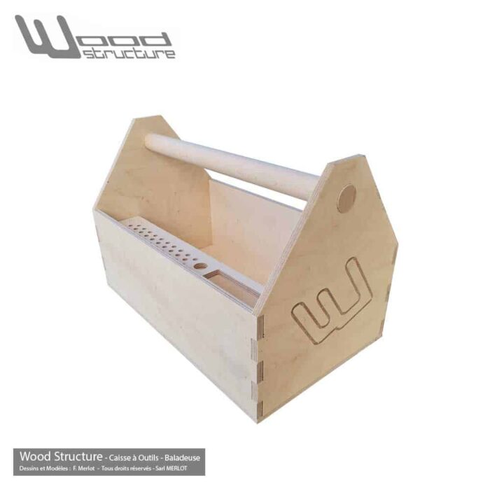 Caisse à outils - Baladeuse Charpentier Bois