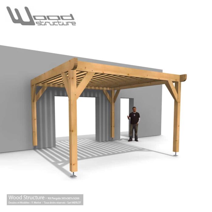 Pergola Léman L 4 x 4