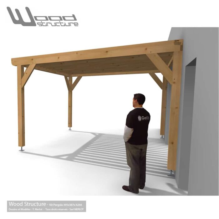 Pergola Léman L 4 x 4 – Image 3
