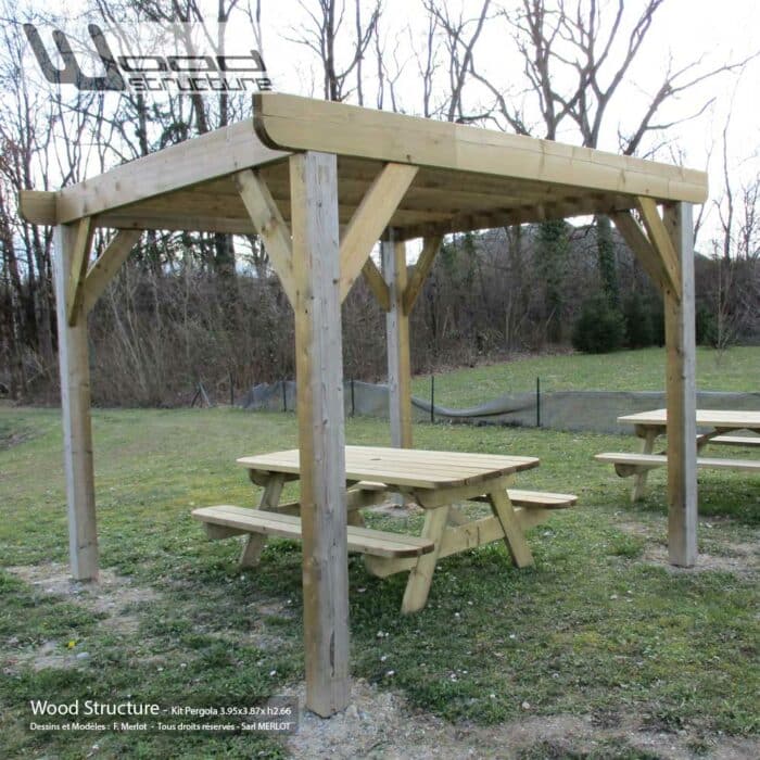 Pergola Léman M 3 x 3 – Image 8