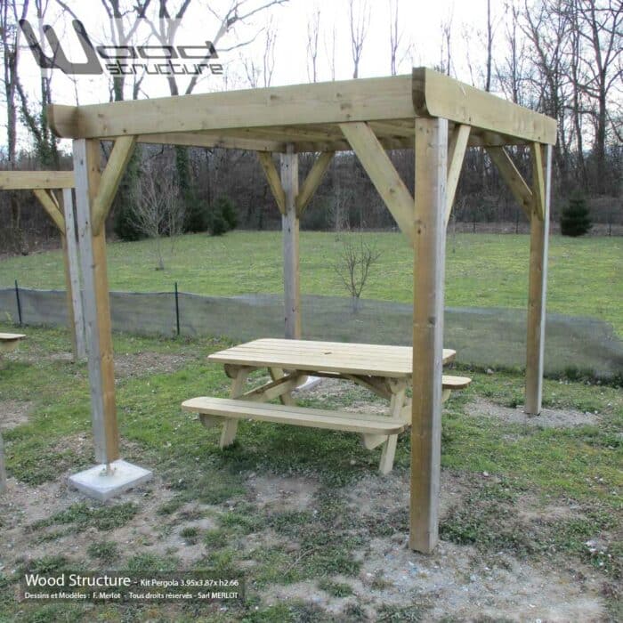Pergola Léman M 3 x 3 – Image 9