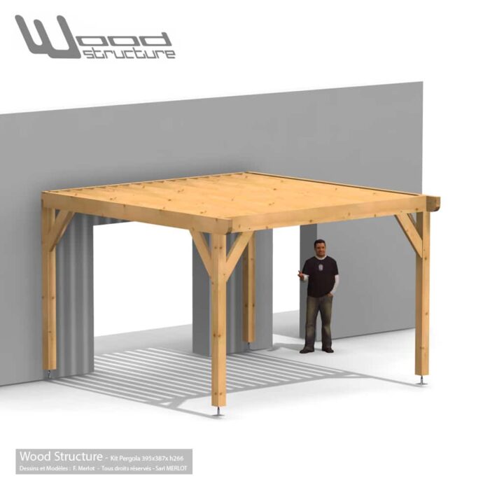 Pergola Léman L 4 x 4 – Image 2