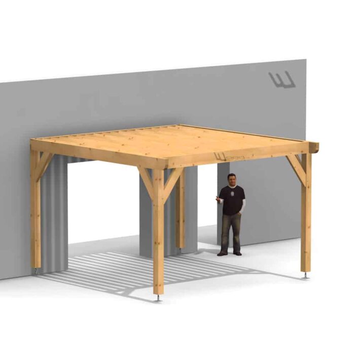 Pergola Léman L 4 x 4 – Image 12
