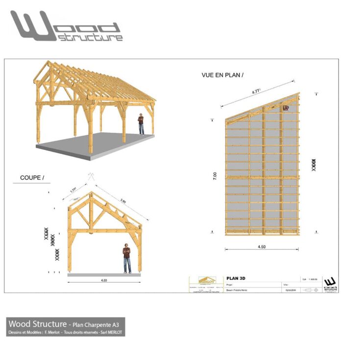 Plan de Charpente Bois – Image 3