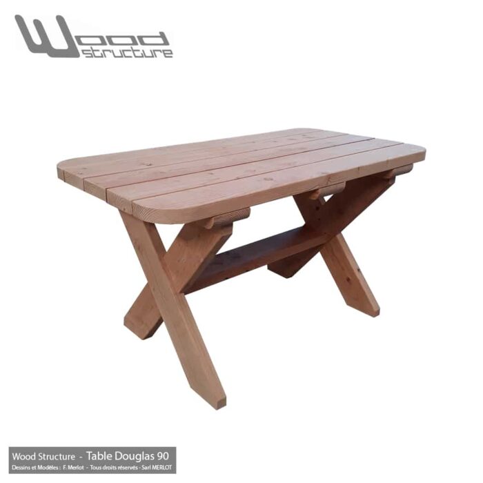 Table Douglas 90