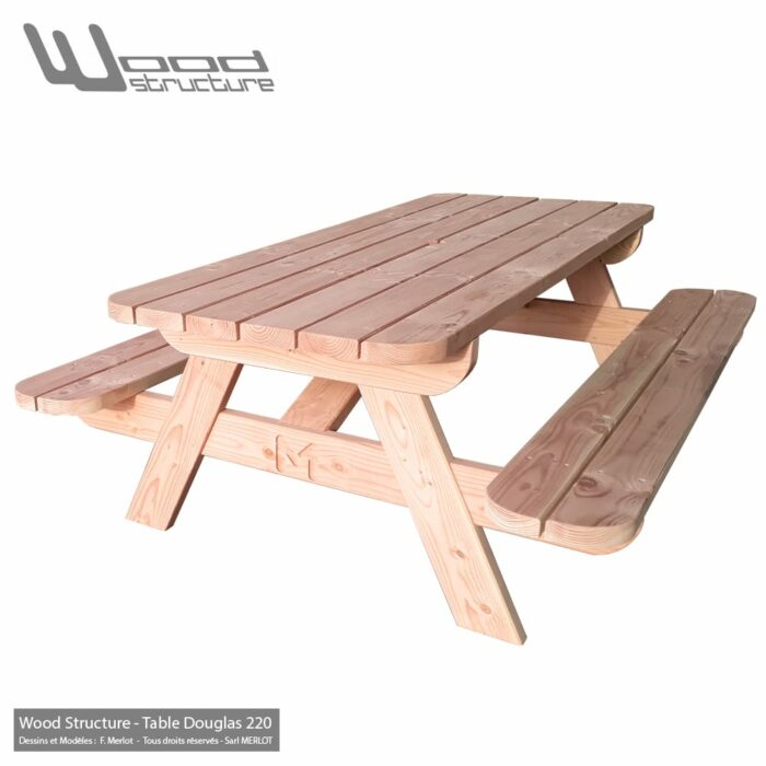 Table Pique-Nique L Douglas