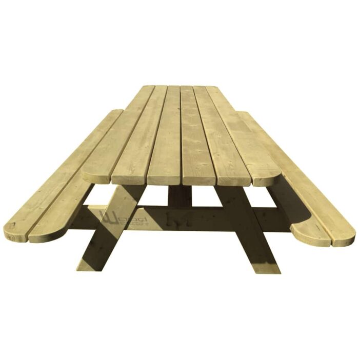 Table pique-nique XL Autoclave vert ou marron – Image 6