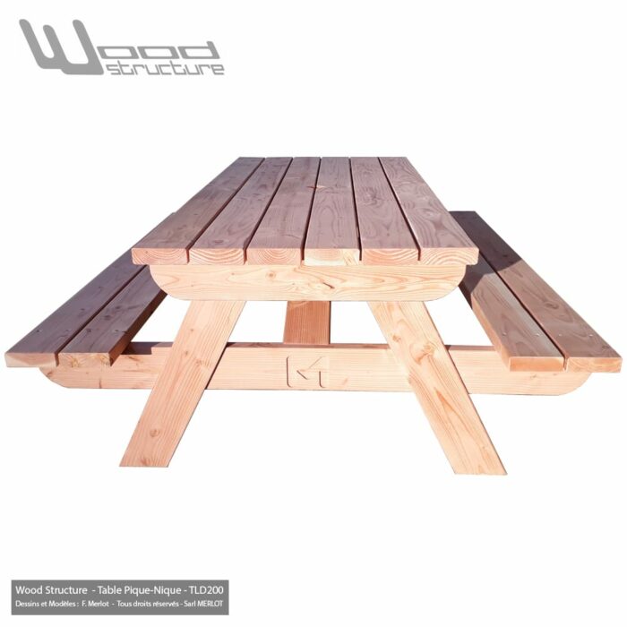 Table Pique-Nique LD200 – Image 2