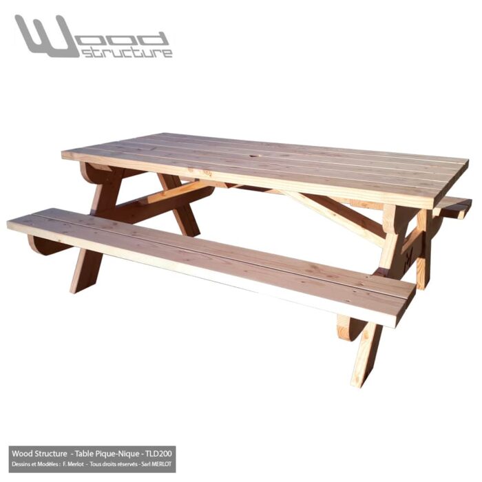 Table Pique-Nique LD200 – Image 3
