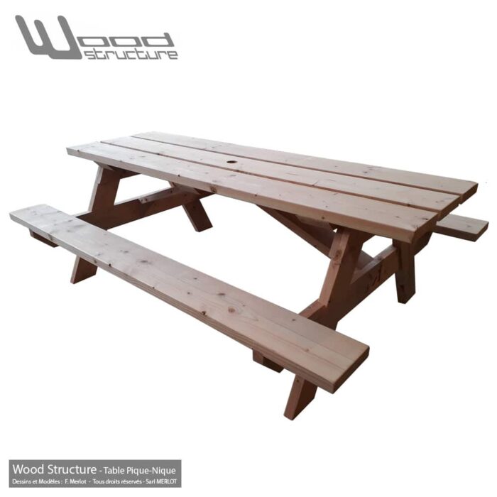 Table Pique-Nique TL3D – Image 3