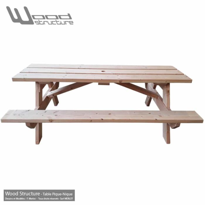 Table Pique-Nique TL3D – Image 2