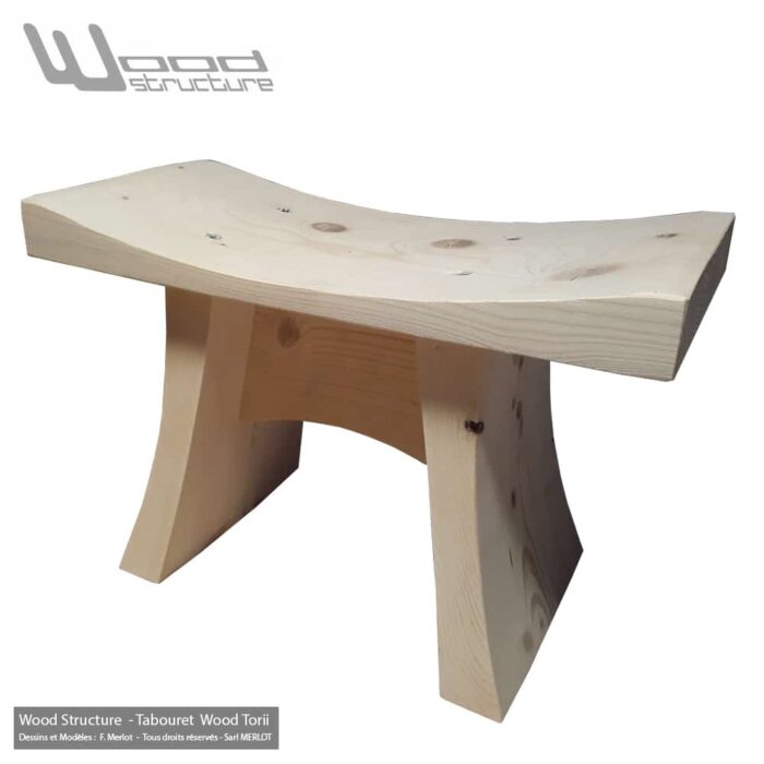 Tabouret Wood Torii