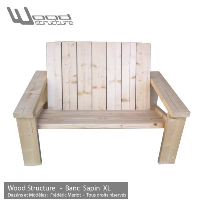 Banc Sapin XL – Image 2