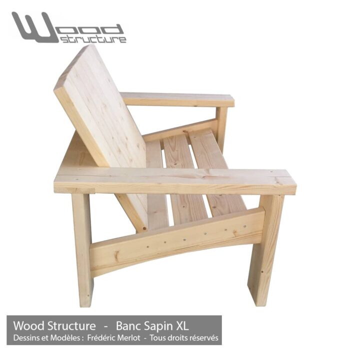 Banc Sapin XL – Image 3