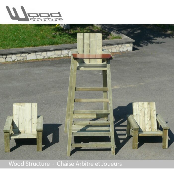 Chaise Arbitre et Joueurs