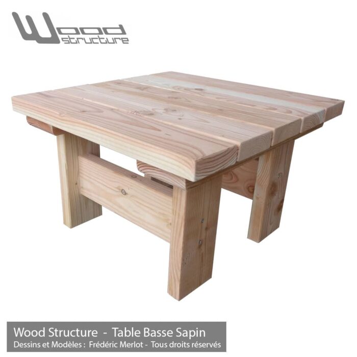 Table Basse Douglas – Image 2