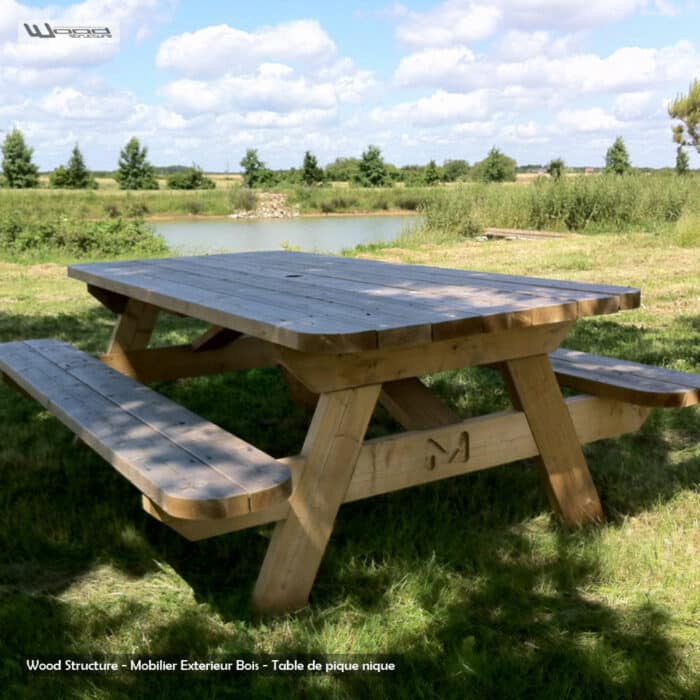 Table pique-nique L Sapin – Image 3