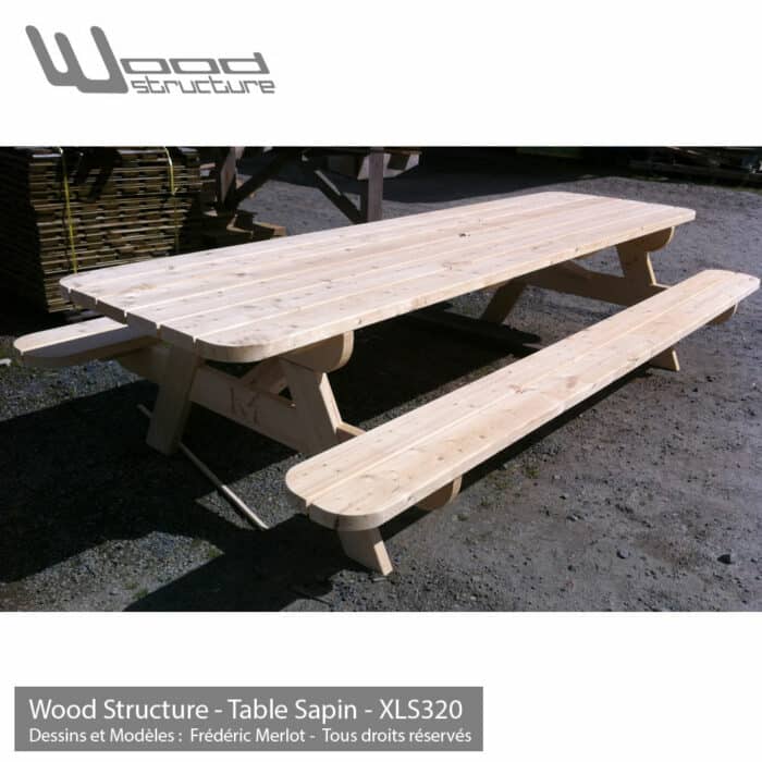 Table pique-nique XL – Image 3