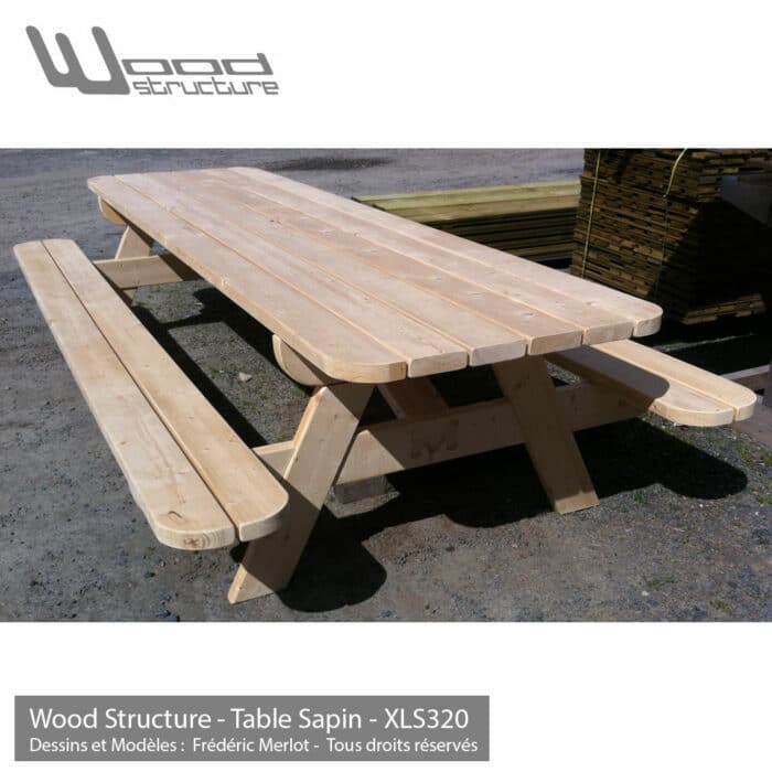 Table pique-nique XL – Image 5