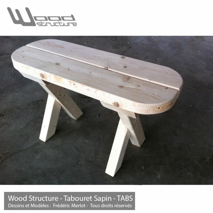 Banc Sapin 90 – Image 3