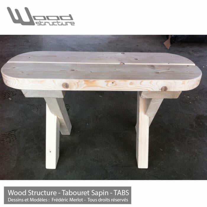 Banc Sapin 90 – Image 5