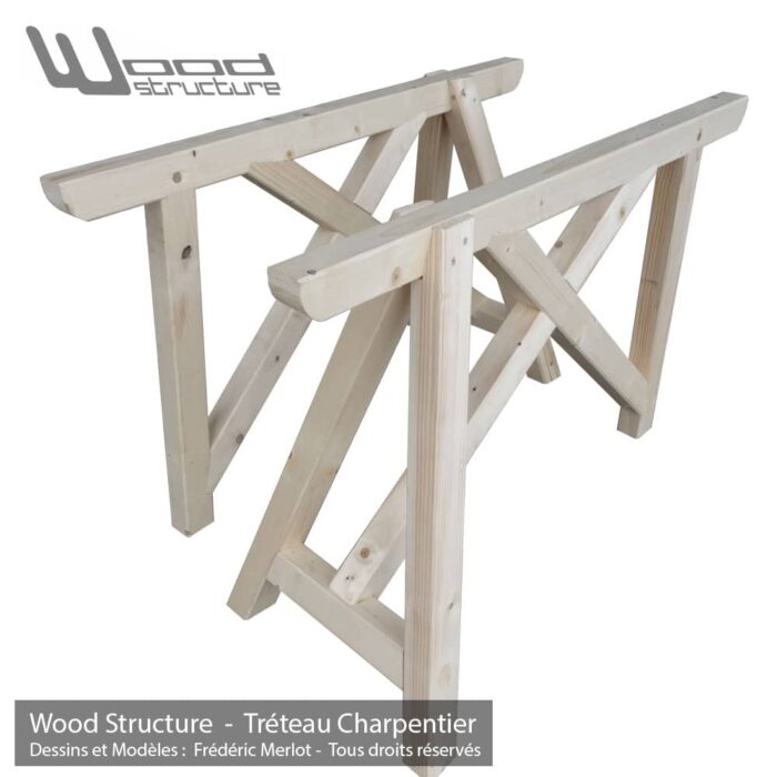 Tréteau Bois Trépied – Image 3